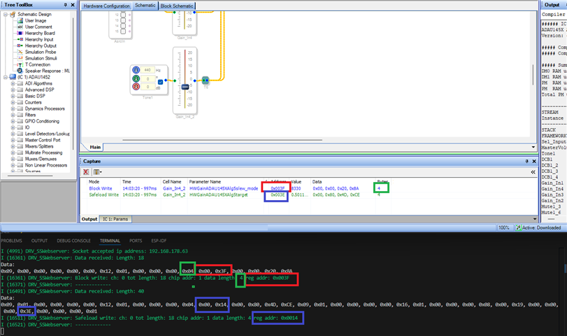 Debugging_TCP-IP_ADAU1452_SigmaStudio.png