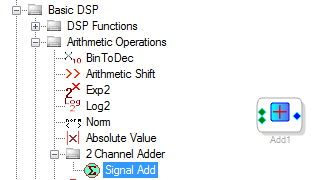 2 Channel Signal Add (Real Signals)