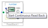 Configuring Continuous Readback