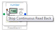 Configuring Continuous Readback