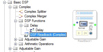 DSP Readback (Complex)