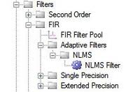 NLMS Adaptive Filter