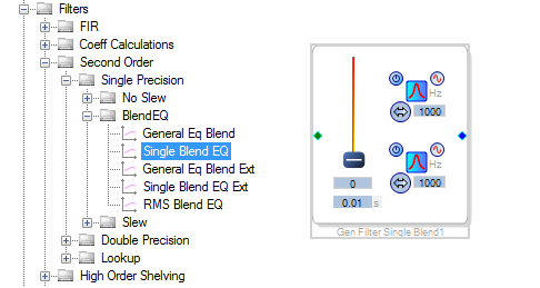 Single Blend EQ
