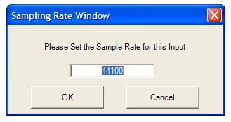 Aux ADC Input