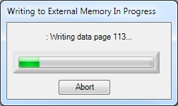 Writing a Wav file to SPI EEPROM using Flash Programmer (ADAU1452)