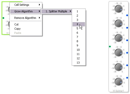 Multiple-Control Splitter