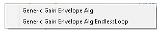 Generic Gain Envelope