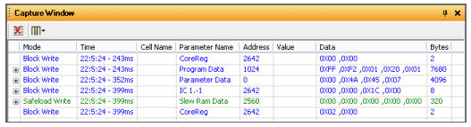 Capture Output Data