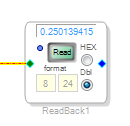 Disable All Continuous Readback Controls