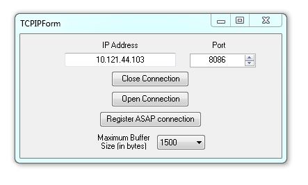 TCP/IP Channels (ADAU144x / ADAU145x / ADAU146x)
